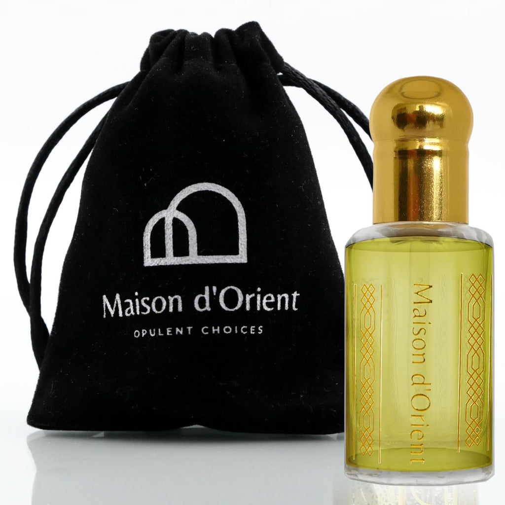 Jasmine 12  mL Perfume Oil for Women and Men in Traditional Attar Style Cologne. Great Gift Party Favor and Body Oil - Alcohol  