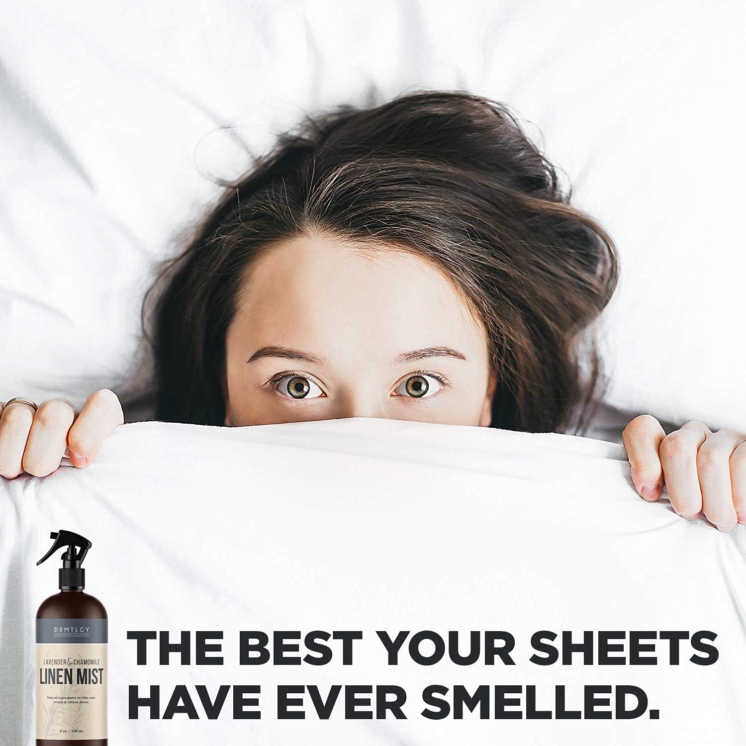 DRMTLGY Natural Green Tea Linen and Room Spray. Pure Essential Oils for a Pillow Spray, Linen Mist, and Fabric Spray. Aromathera