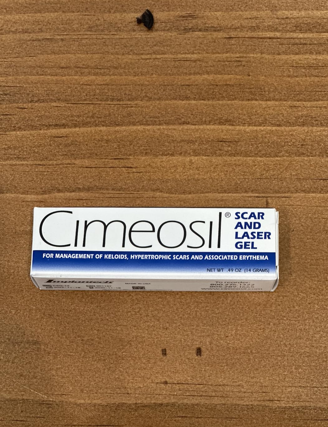 Cimeosil Scar and Laser Gel - Treatment For Keloid & Hypertrophic Scars, Laser & Burns, Reduces Redness, Discoloration & Discomf