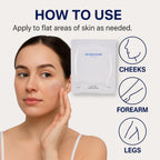 AD SOLUTION Ato Fast Calming Patch for Skin Redness, Itching & Flare-Ups - Soothing Hydrogel for Sensitive Skin with Cica & Pant