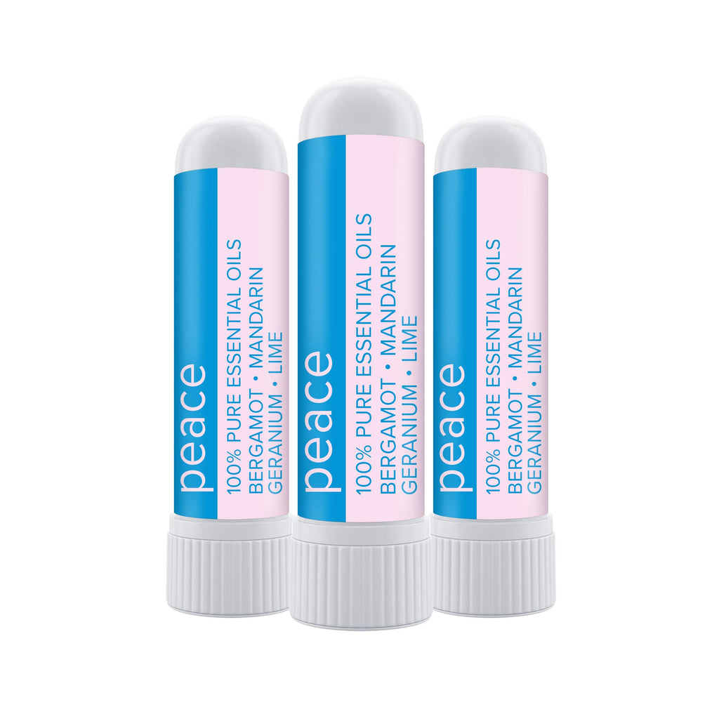 MOXE Peace Nasal Inhaler, Calming Essential Oil Blend, Tension Relief, Helps Relaxation and Meditation, Soothing Fragrance, Berg