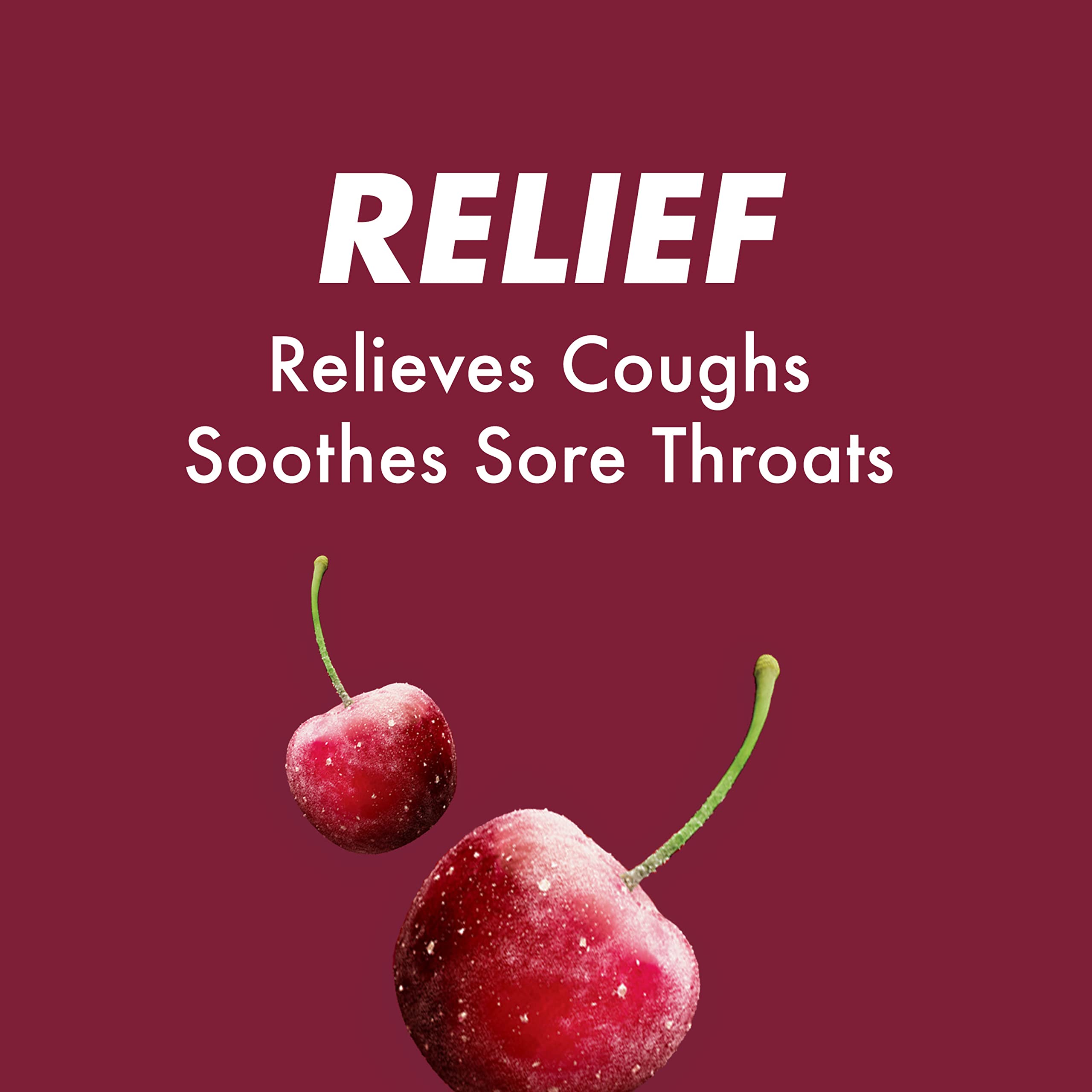 HALLS Relief Black Cherry Sugar Free Cough Drops, 12 Packs of 25 Drops (300 Total Drops) 25 Count