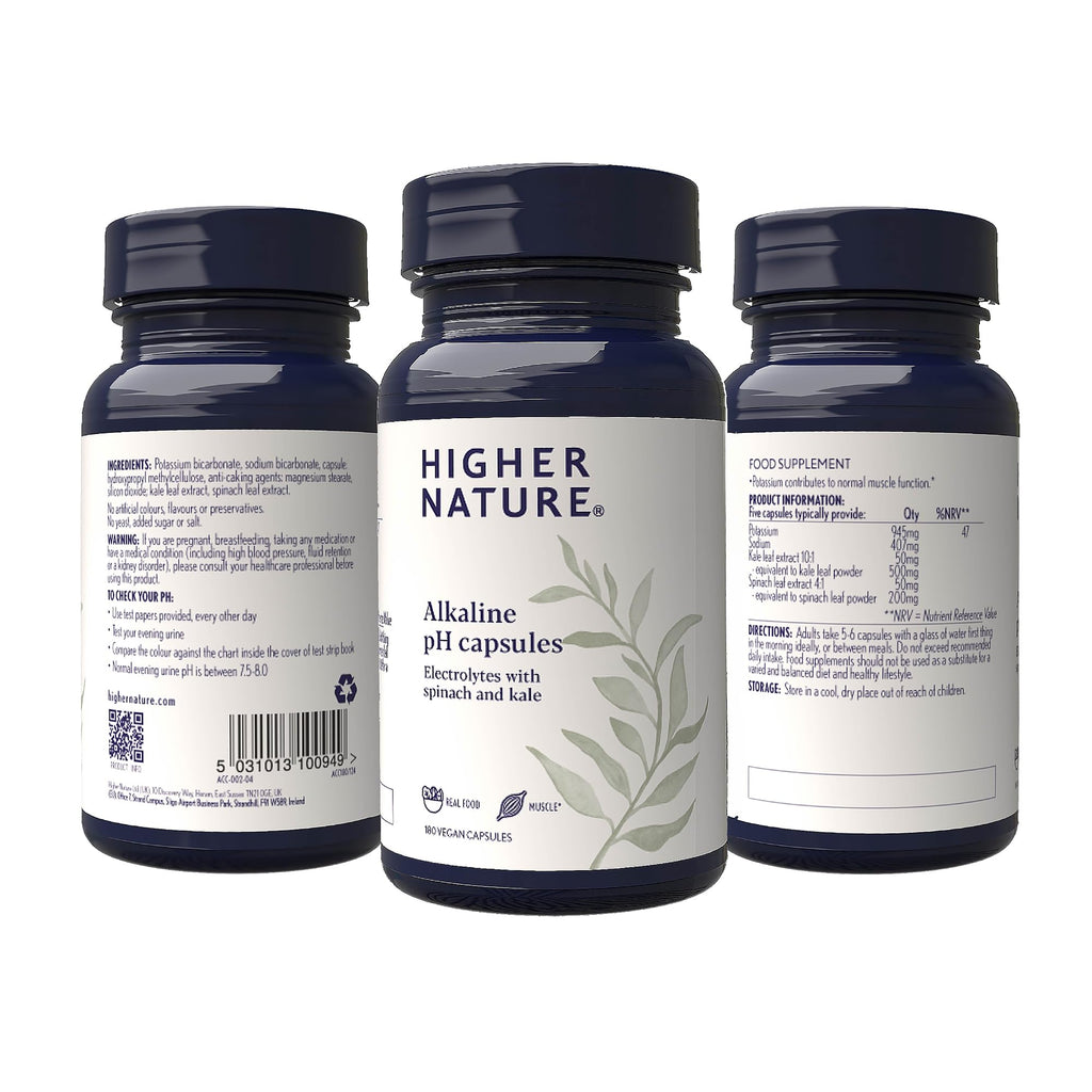 HIGHER NATURE Alka Clear, 180 CT