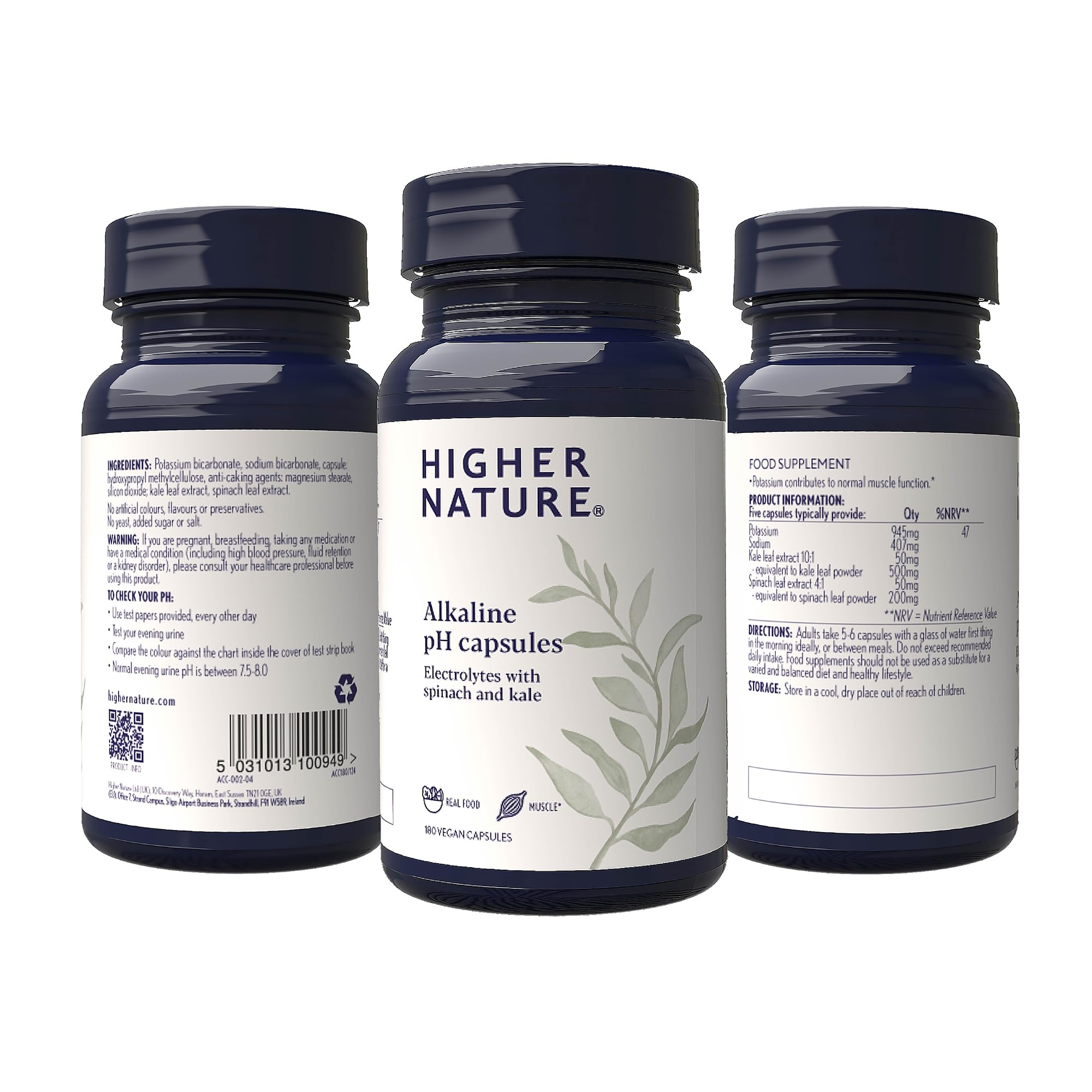 HIGHER NATURE Alka Clear, 180 CT