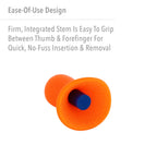 Howard Leight by Honeywell Quiet Reusable Earplugs, 5-Pair Vending Pack (QD-5)