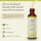 Bach Original Flower Remedies, White Chestnut - Calm The Mind - Natural Homeopathic Flower Essence for Emotional Balance - Vegan