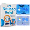 P6 Motion Sickness Bands for Adults Wristbands for Anti Nausea Sea Cruise Travel Car Sickness All-Natural Non Drowsy Relief Acup