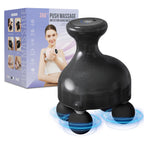 DEITY 4 Heads Handheld Massage Gun Deep Tissue, Electric Body Massager, Percussion Muscle Massager for Easing Shoulder and Back 