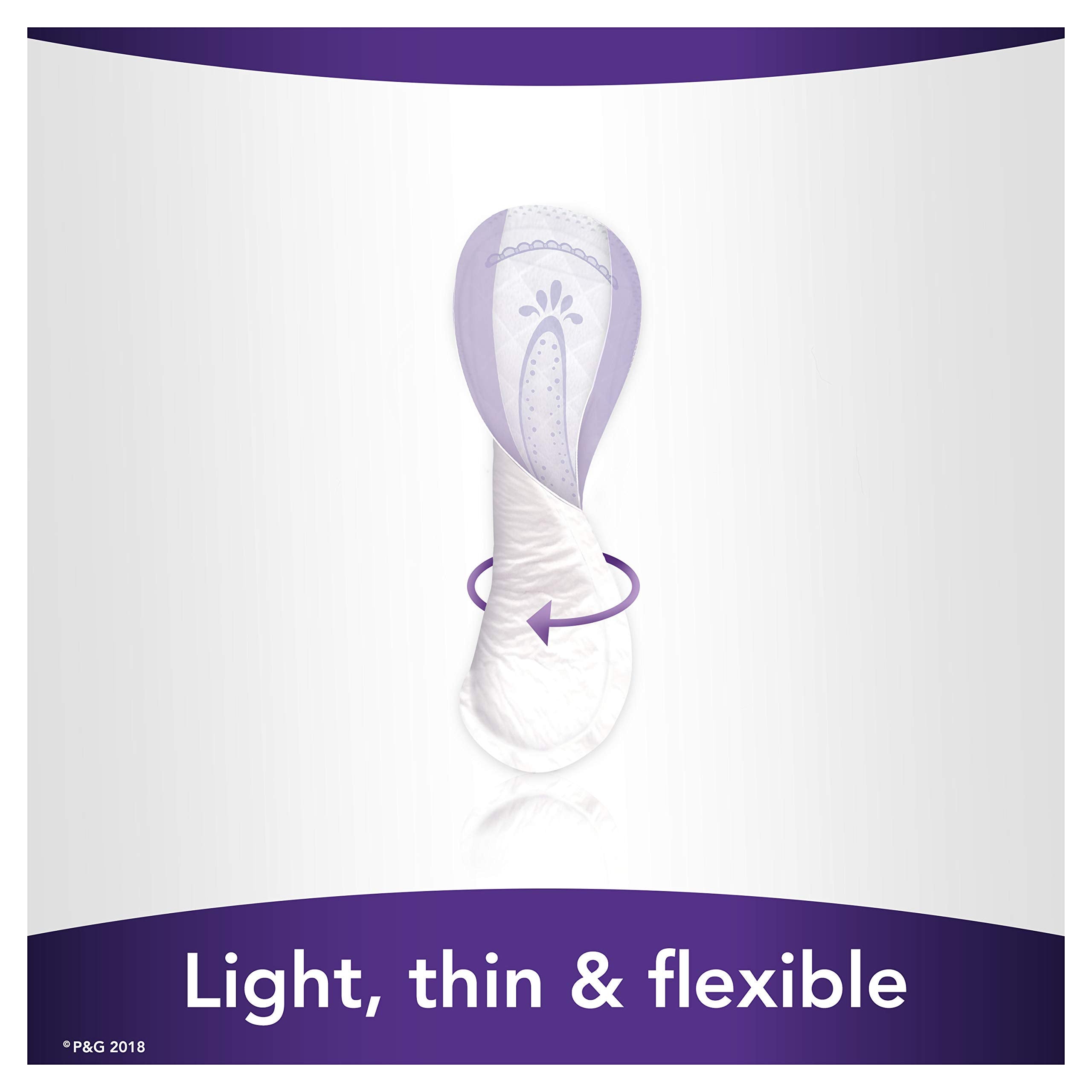 Always Discreet Incontinence Liners, Very Light Absorbency - 48 Ct Each Pack (4 Pack)
