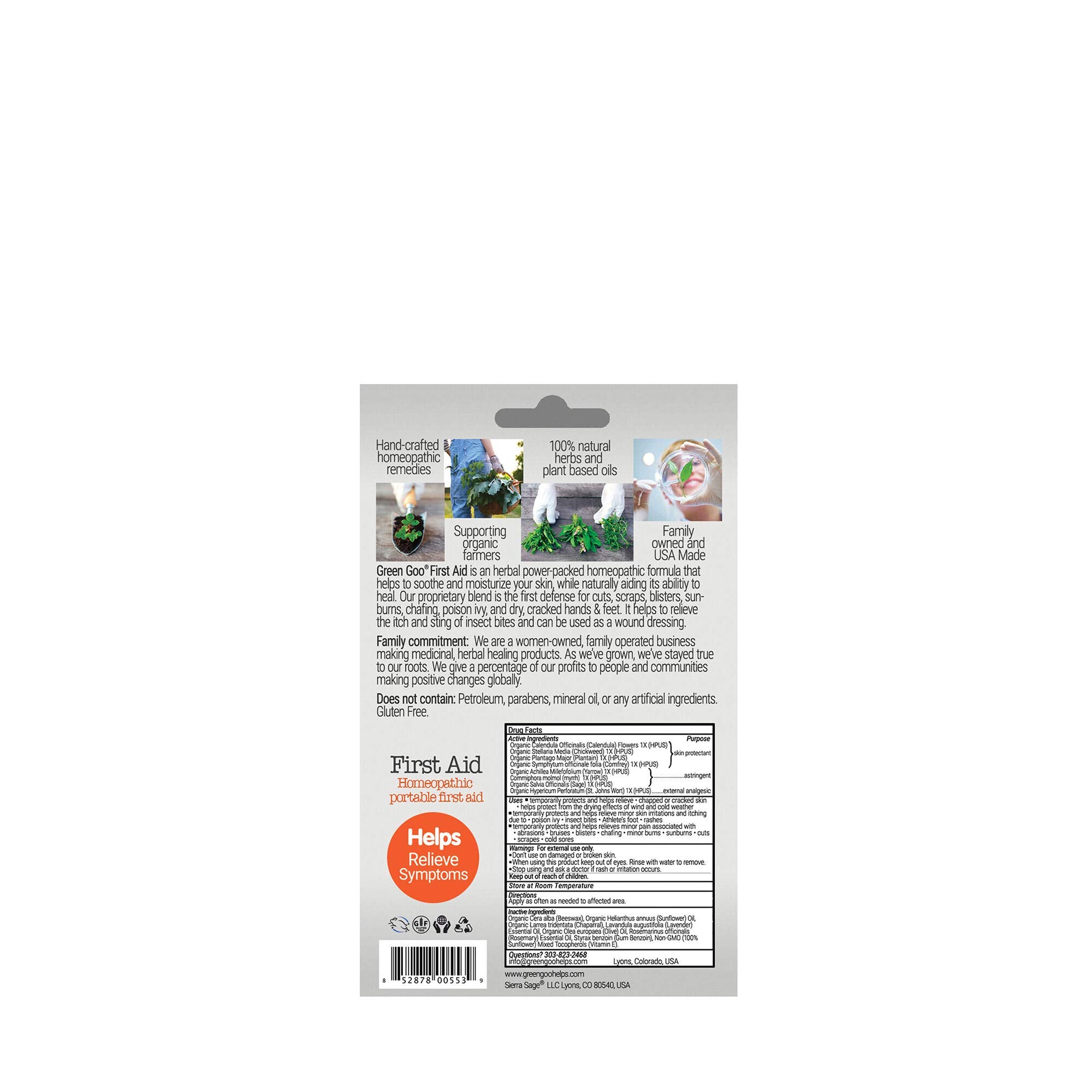 Natural Animal First Aid Balm by Green Goo