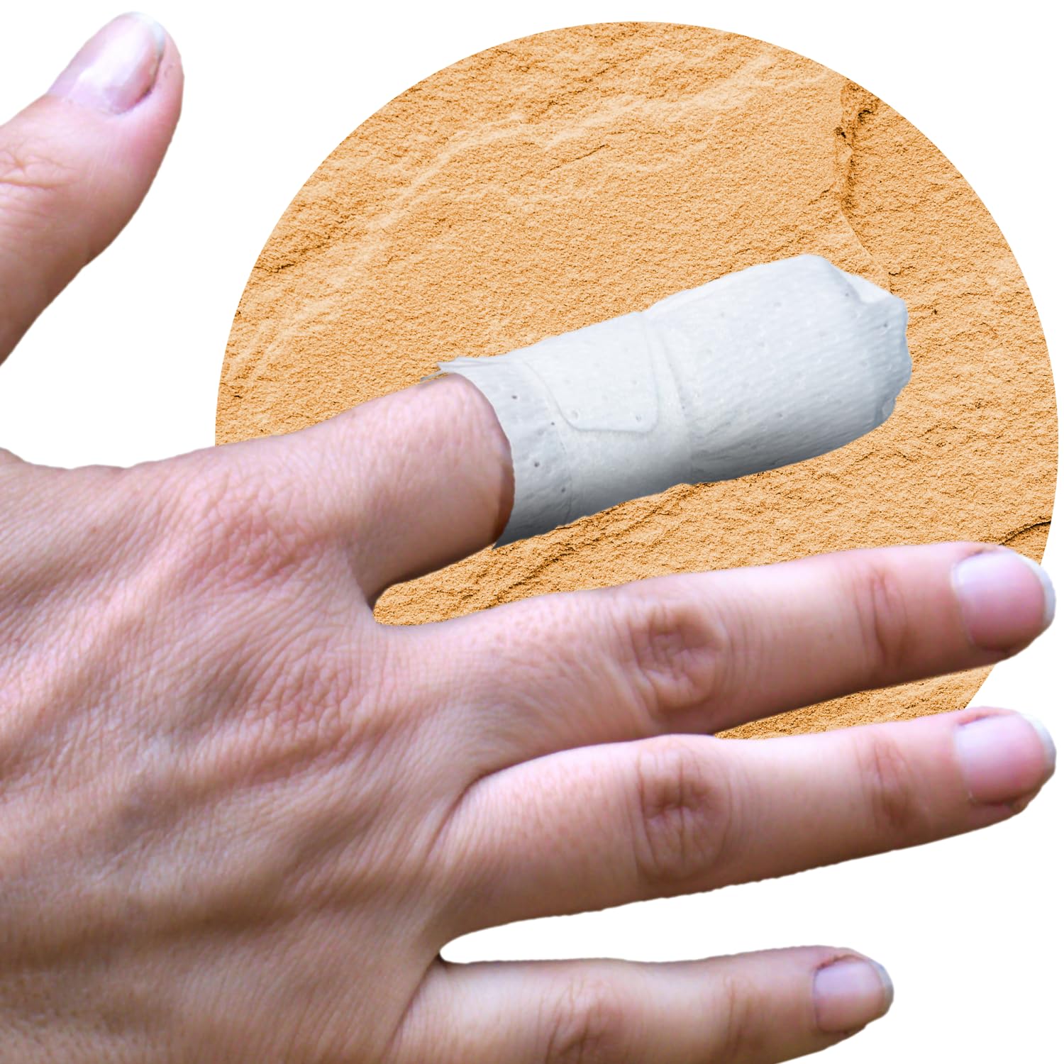 MediMitt ToeMitt Big Toe Bandages Non-Adhesive (Full Coverage Big Toe Bandage) (with Absorbent Pad, X-Large (Pack of 10))