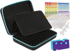 70 Essential Oils Carrying Case for 5ml, 10ml and 15ml Bottles - Hard Shell Exterior Storage Organizer Holds doTerra, Young Livi