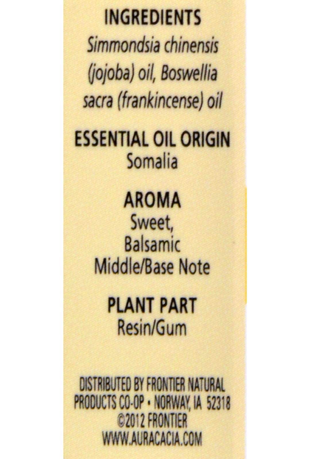 Aura Cacia Precious Essential Frankincense Jojoba, 0.5 Ounces