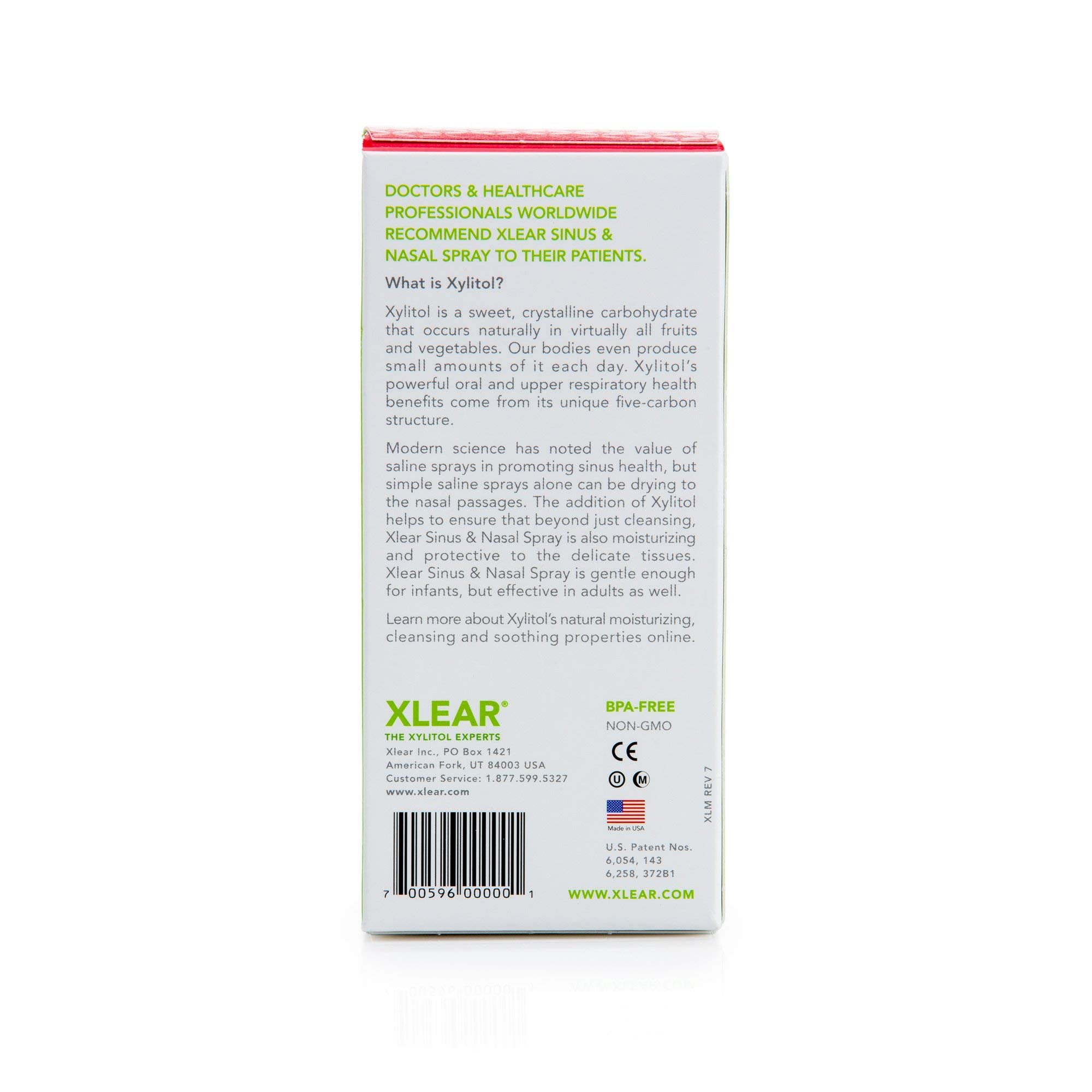 Xlear Natural Xylitol Nasal Spray, Regular and Rescue Bundle, Gentle Herbal Formula with Oregano, Tea Tree, Eucalyptus, Parsley,