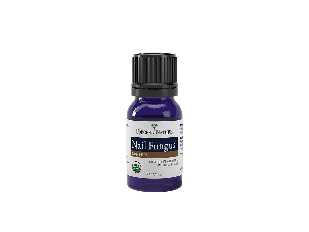 Forces of Nature -Natural, Organic Nail Fungus Treatment (11ml) Non GMO, No Harmful Chemicals, Nontoxic -Fight Damaged, Cracked,