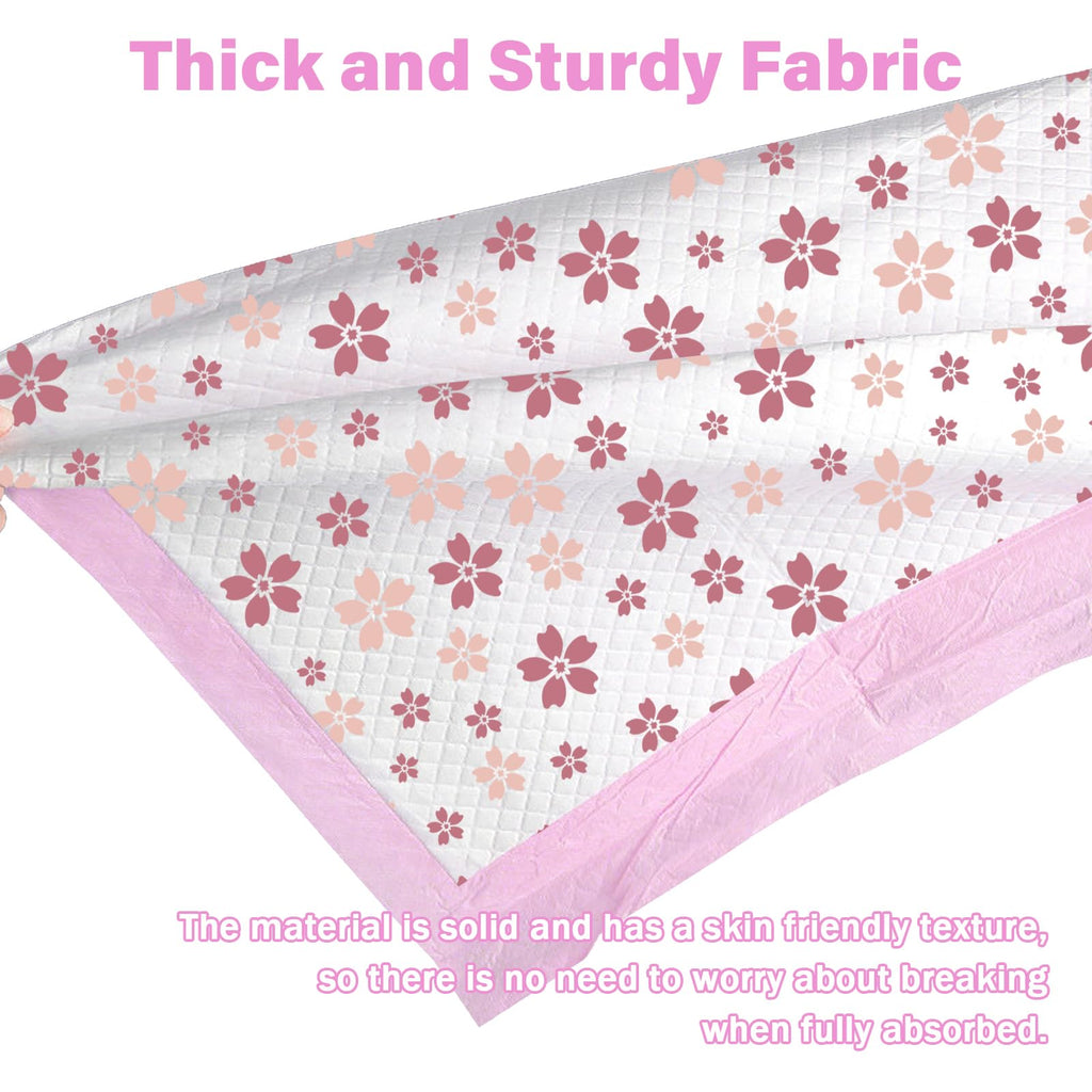 FORYEE Disposable Changing Pads for Baby 13 x 17 Inches Disposable Underpads Incontinence Bed Pads with High Absorbent Leak-Proo