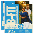 BFit Economy Adult Diaper Xl Size Tape Style | 20 Count (X Large) | Waist 35.43  65.35 Inch | Refastenable Tapes, Cottony Com