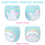 Littleforbig Washable Adjustable Reusable Waterproof Cloth Adult Diaper Wrap Cover One Size - Little Trunks