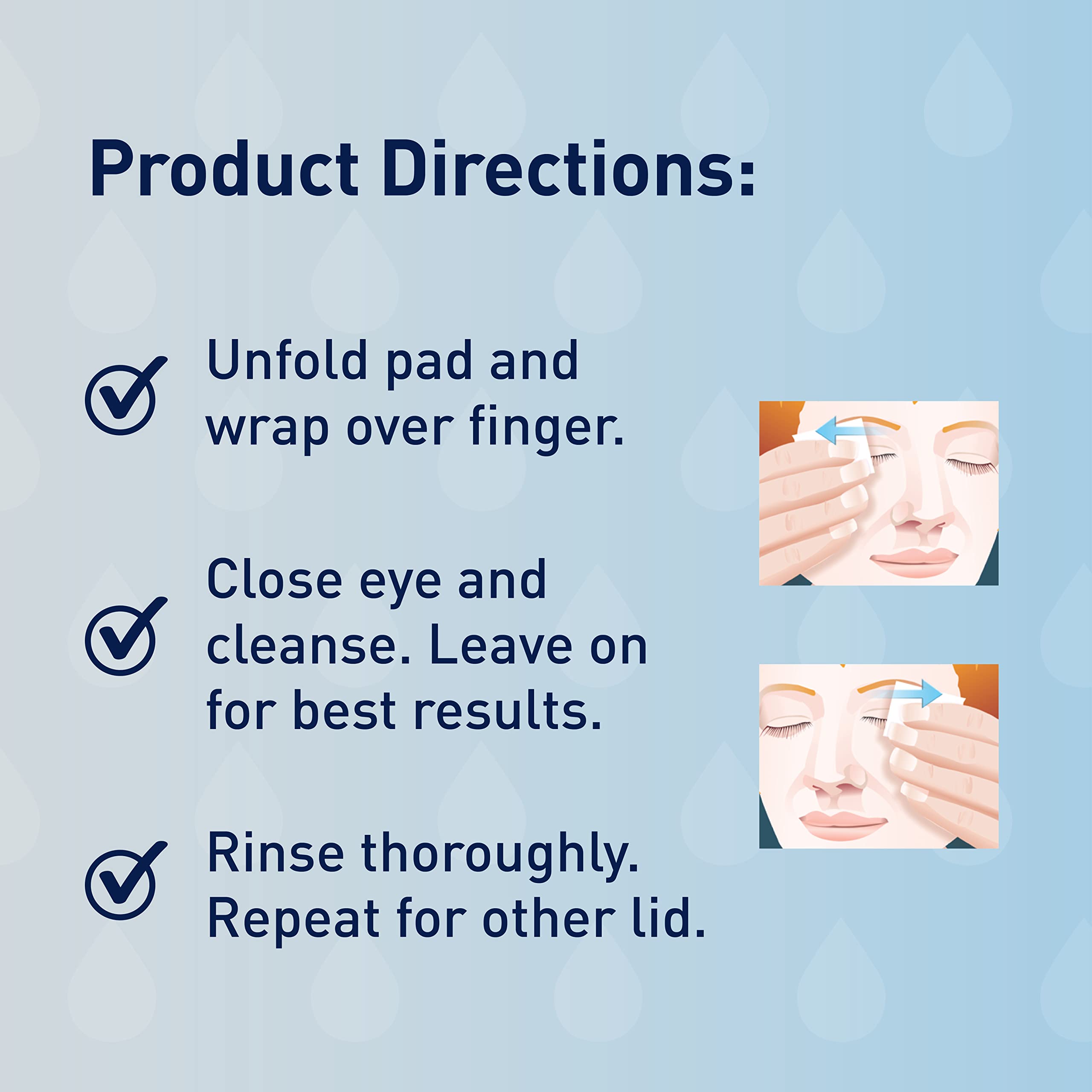 OCuSOFT Lid Scrub Original Eyelid Cleanser - Pre-Moistened Eyelid Wipes for Mild to Moderate Conditions - Eyelid Cleanser to Cle