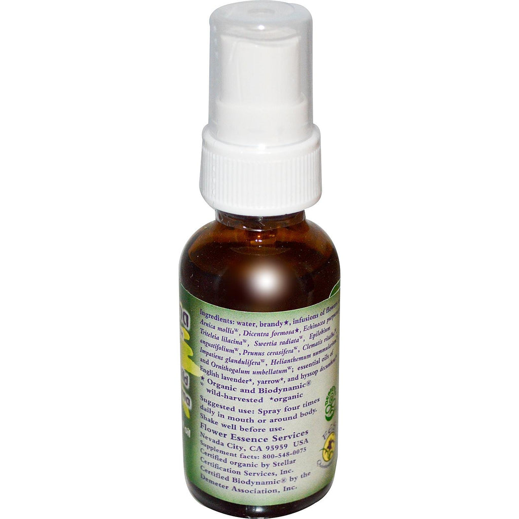 Flower Essence Services Post-Trauma Stabilizer Spray, 1 Ounce