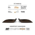 Superfeet Casual Mens Easyfit Insoles - Comfort Shoe Inserts for Men - Anti-Fatigue Orthotic Insoles for Dress Shoes - Professi