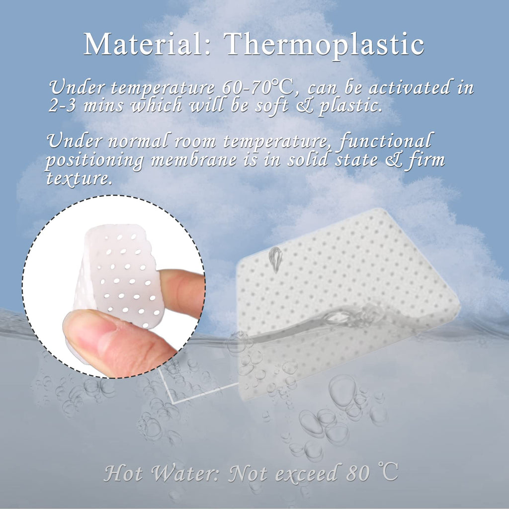 Thermoplastic Nasal Splints,Nose Brace Fracture, External Nose Support Protector for Rhinoplasty Septoplasty Surgery, ENT, Ortho