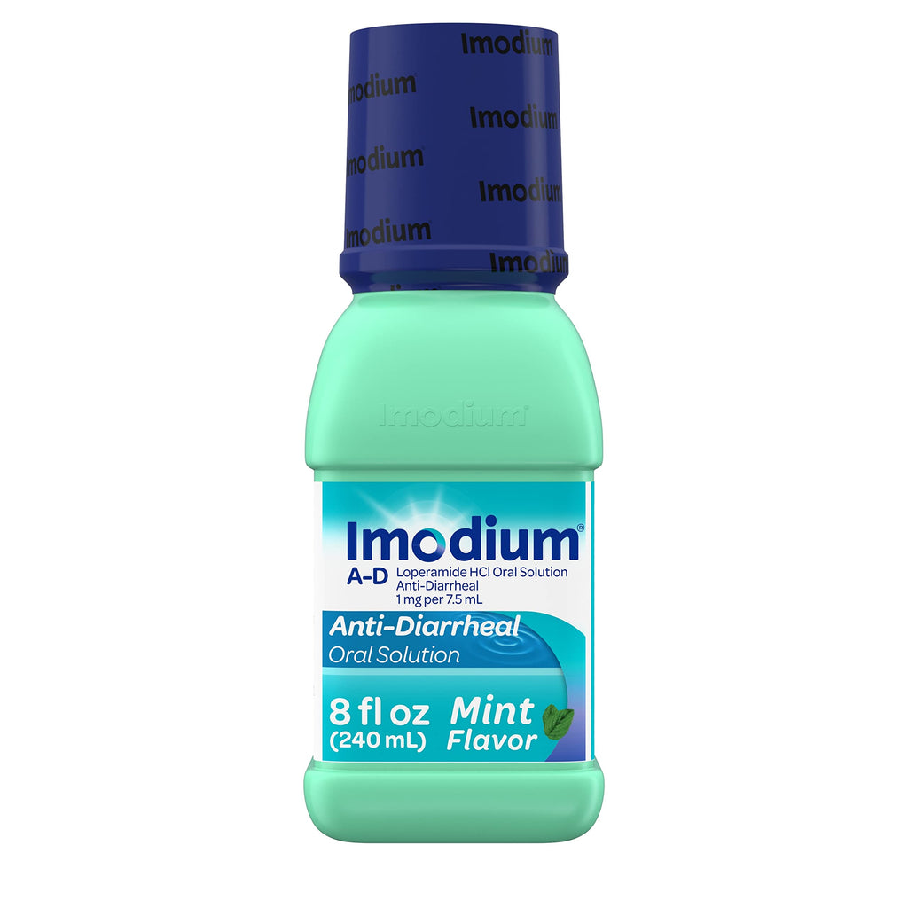 Imodium A-D Liquid Anti-Diarrheal Medicine with Loperamide Hydrochloride to Help Control Symptoms of Diarrhea Due to Acute, Acti