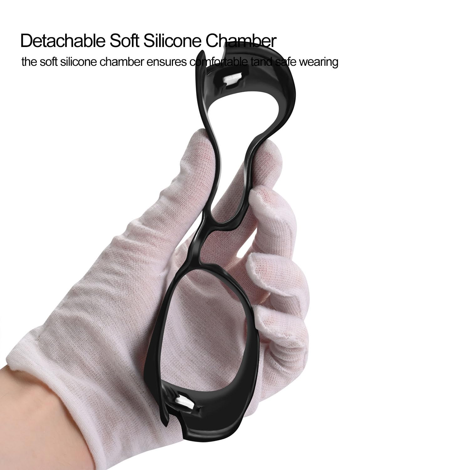 cosycare Hydrating Dry Eyes Glasses with Soft Silicone Moisture Chambers and Moisture Circulation Pad for Dry Eyes Symptoms (Tra
