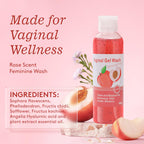 Feminine Wash & Yoni Oil & Yoni Soap Set for Women, Yoni Wash for Vaginal Ph Balance Remove Odor Moisturizing, 1 Fl.Oz Feminine