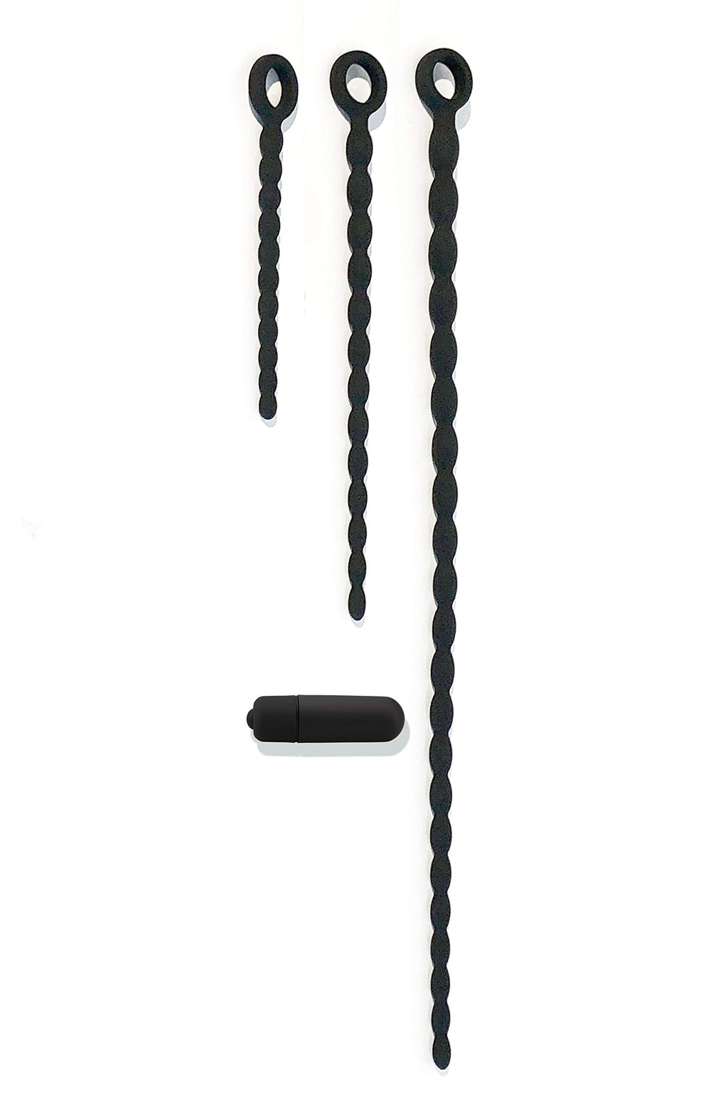 Boneyard Vibrating Sounds Urethra Training Kit Black(D0102H50N1W.)