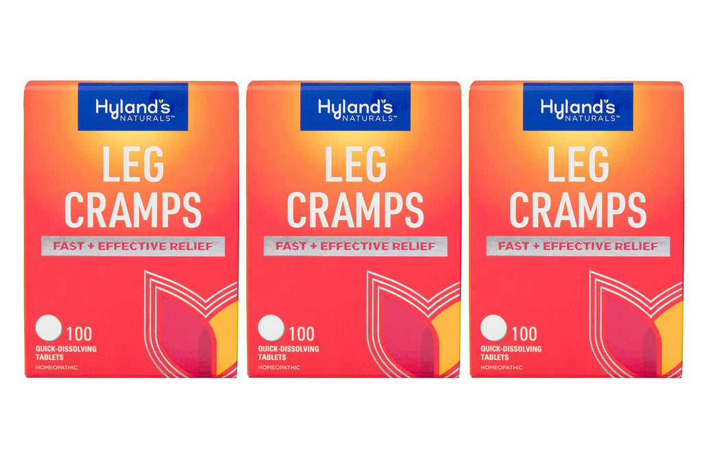 Hylands Relax Calf and Foot Cramps, 100 Tablets each (Value Pack of 3)