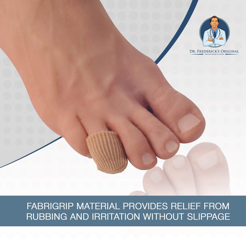 Dr. Frederick's Original Fabric Toe Caps - Toe Separators - 3 Pairs - Size Small