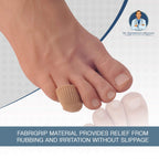 Dr. Frederick's Original Fabric Toe Caps - Toe Separators - 3 Pairs - Size Small