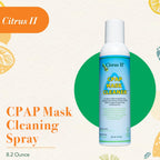 Citrus II CPAP Cleaning Spray - Cleaning Solution BIPAP, CPAP Masks - Safe, Gentle and Effective - Removes Dirt and Oil - Natura