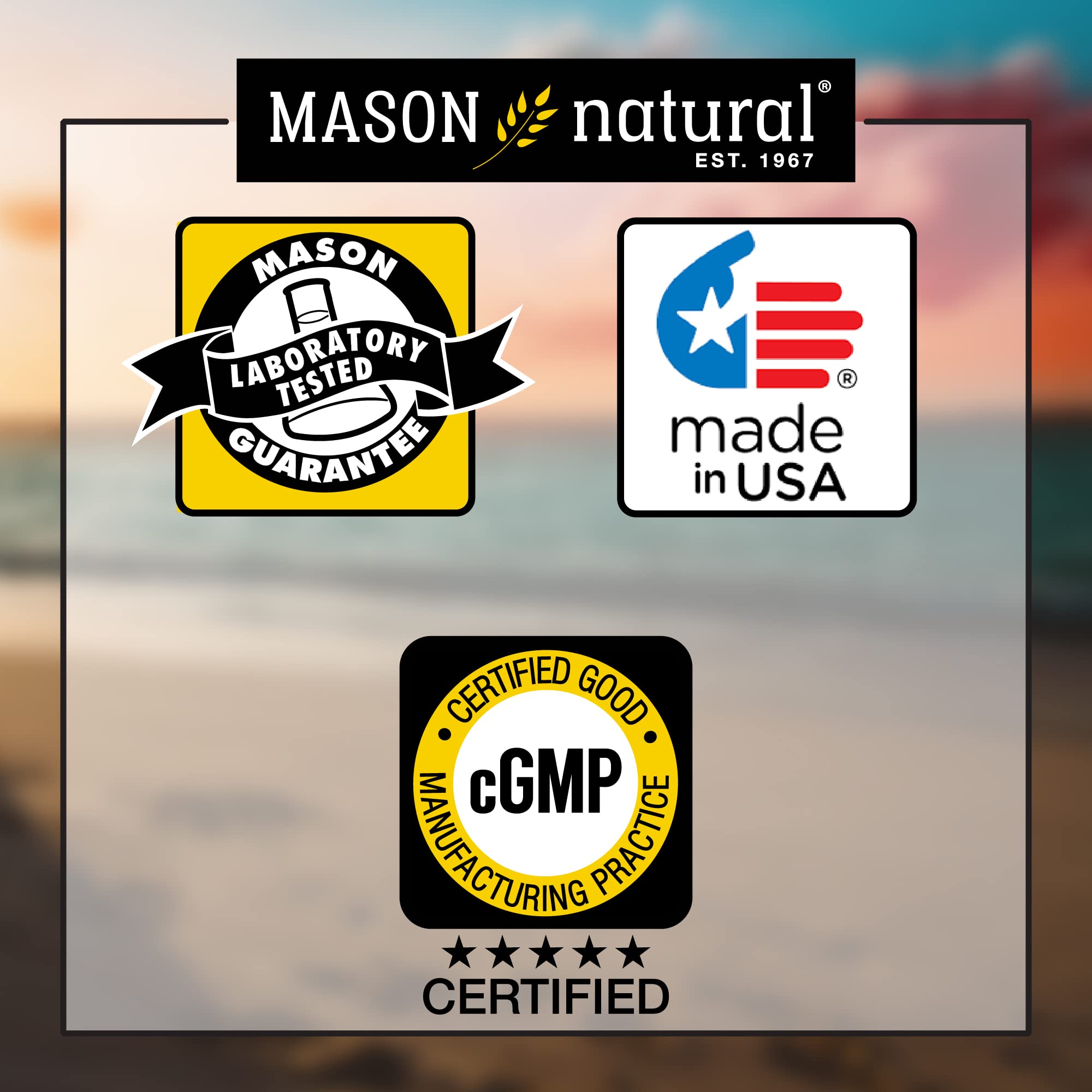 MASON NATURAL Prune Senna Concentrate - Natural Vegetable Laxative, Promotes Regularity and Bowel Function, Improves Digestive H