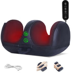 LINGTENG Cordless Rechargeable Foot Massager, 2025 Upgraded Foot Massager with Heat for Cord Remote Control, Portable for Home/O