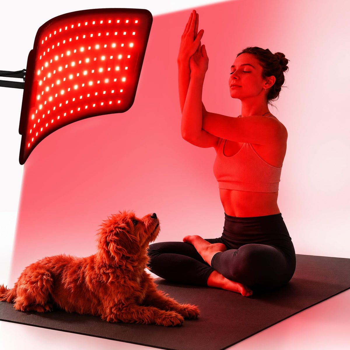 INIA Red Light Therapy Panel & Belt 2in1, 1064nm + 850nm Dual NIR
