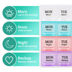 Large Weekly Pill Organizer 4 Times A Day, Moisture-Proof 7 Day Pill Box,Daily Pill Organizer,Travel Pill Cases Portable for Pil