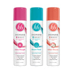 FDS Intimate Deodorant Feminine Spray for All Day Freshness & Odor Protection, Variety Pack Shower Fresh + White Blossom, pH-bal