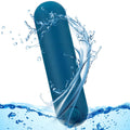 Kverg Handheld Electric Back Massager - Mini Waterproof&Rechargeable Handheld Deep Tissue Neck Blue A