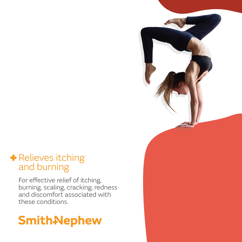 Smith+Nephew SECURA? Antifungal Greaseless Cream, Relieves Itching from Superficial Fungal Infections, Contains 2% Miconazole Ni