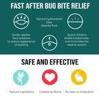 quitch 3x27ct Bulk Pack, Bug Bite Itch Relief Patch Kids, Summer Travel Essentials for Kids, Mosquito Bug Bite Thing Suction Too