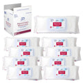 Dynarex Personal Cleansing Washcloth - Pre-Moistened Wet Wipes with Lanolin & Aloe Vera - Disposable Sheets for Incontinence, Pe