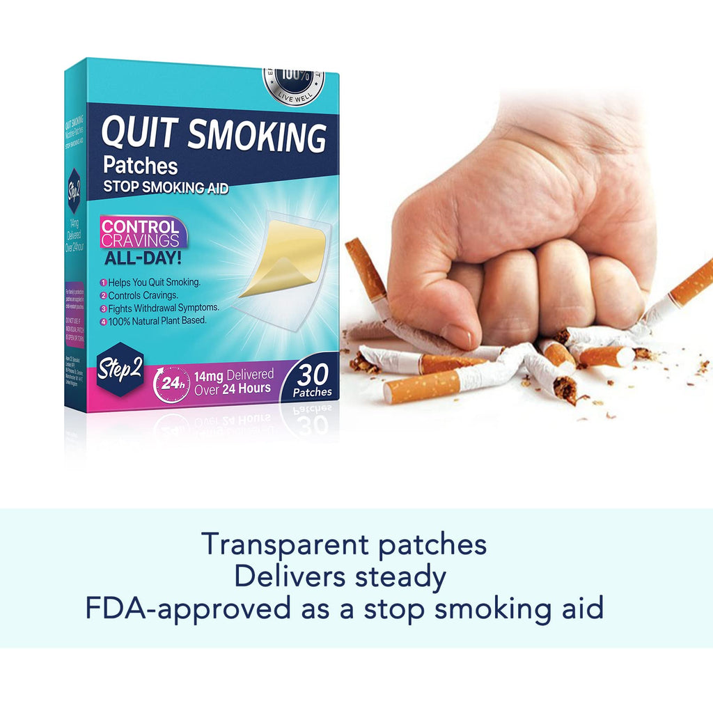 XWXUANYE 14 mg Step 2 Patches, Stop Patch, Aid, Easy and Effective Anti-Stickers, Best Product to Help Stop, Transdermal System