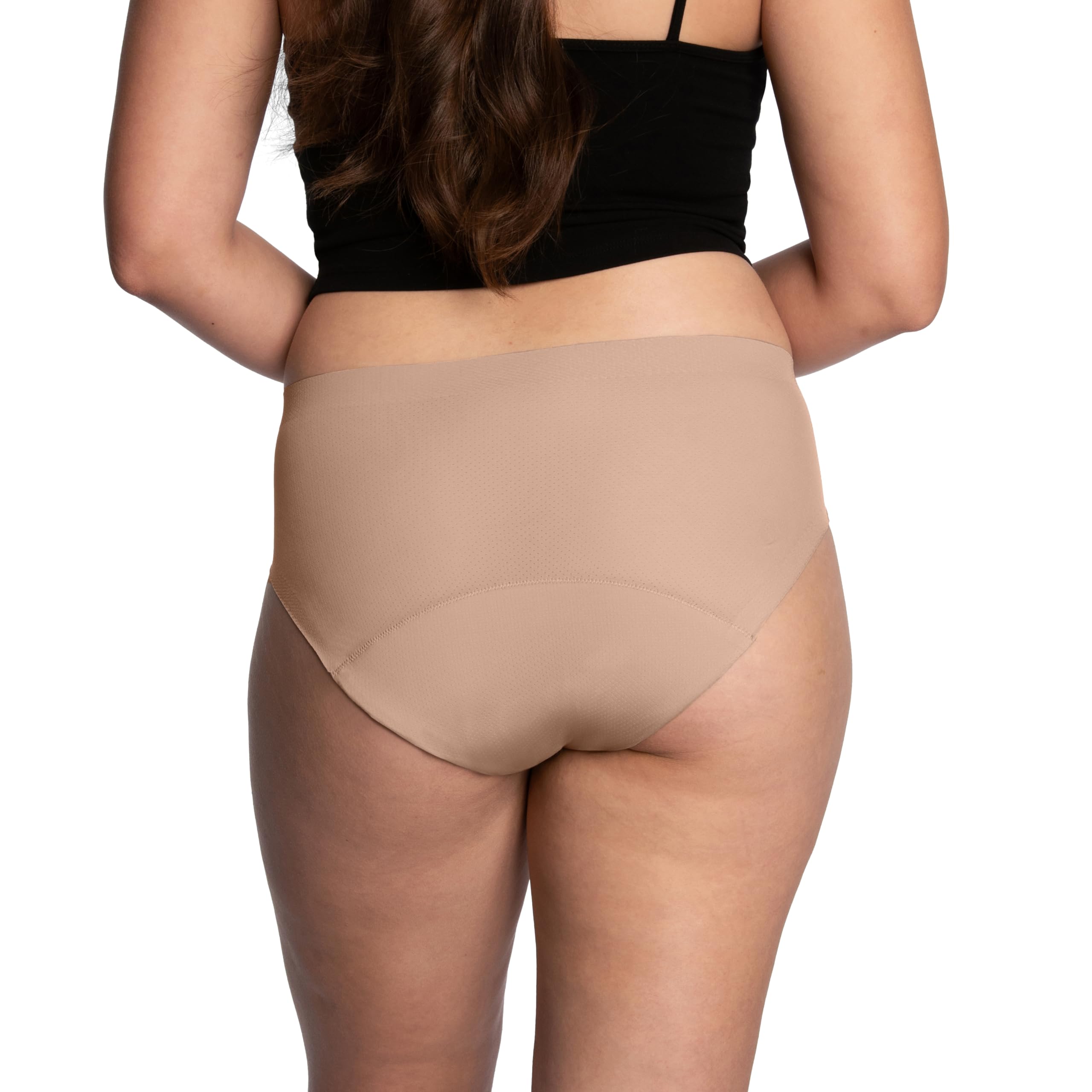 Thinx Period Underwear, Breathable Hip Huggers, Holds Up to 12 Regular Tampons*, Period Panties, All-Day Absorbency Menstrual Un