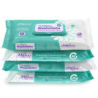 AWOW Professional Wipes for Adults - 50 Extra Large No Rinse Body Wipes for Adults Bathing, Camping Wipes, Adult Wipes for Incon