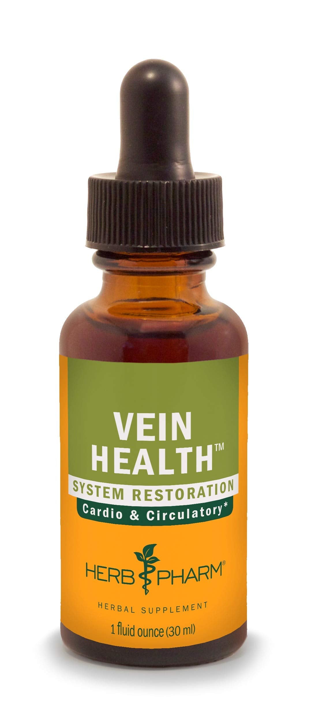 Herb Pharm Vein Health Liquid Herbal Formula for Cardiovascular and Circulatory System Support, 1 Fl Oz