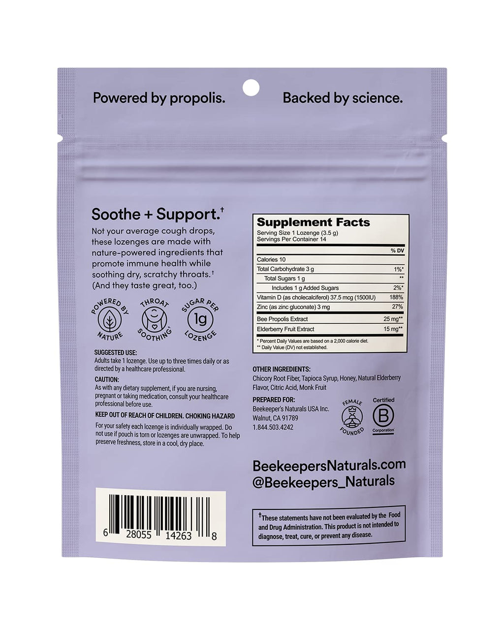 BEEKPR ELDRBRRY LZNG STH ( 1 X 1.76 OZ   )