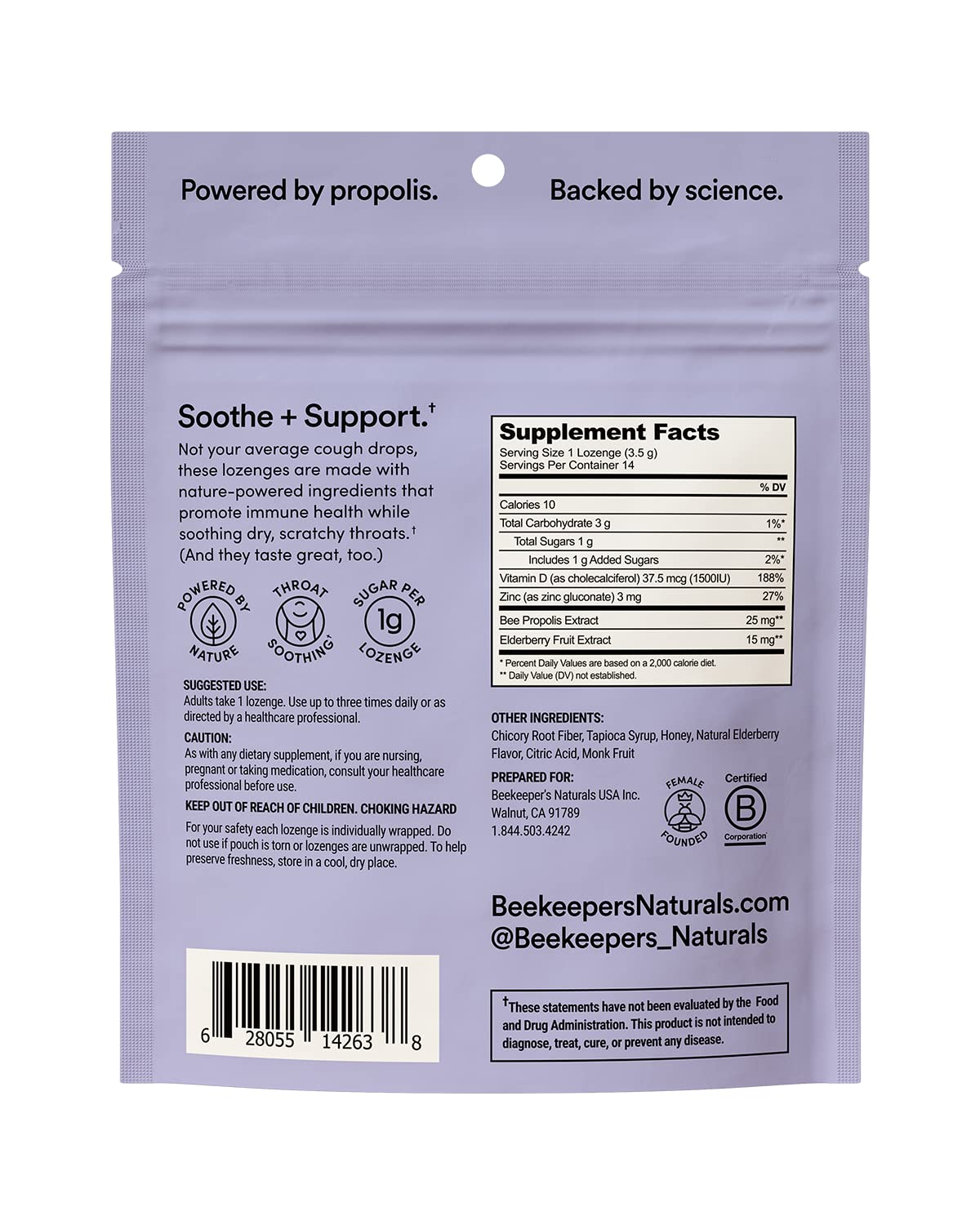 BEEKPR ELDRBRRY LZNG STH ( 1 X 1.76 OZ   )