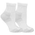 Dr. Scholl's womens Advanced Relief (2pk) Casual Sock, White, One Size US